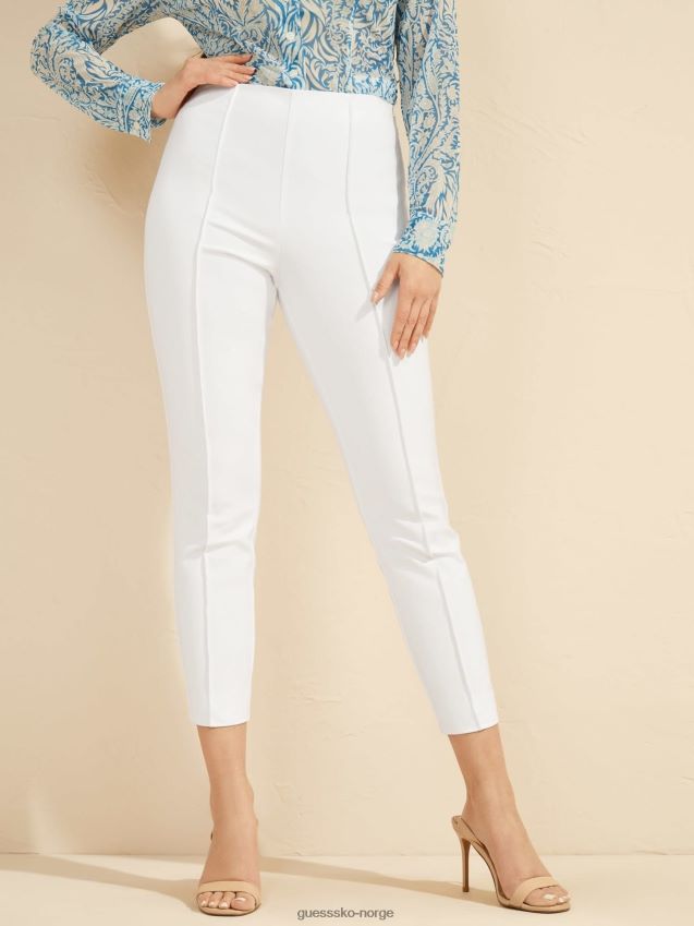 Guess marciano skinny fit bukser hvit hvit kvinner F0LJ806522