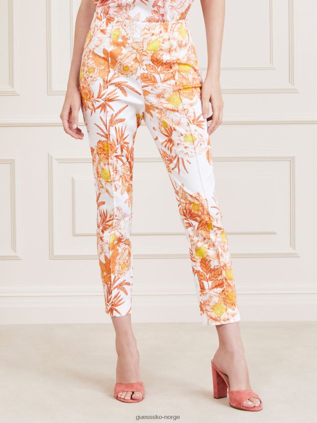 Guess oransje marciano slim fit bukse oransje kvinner F0LJ803731