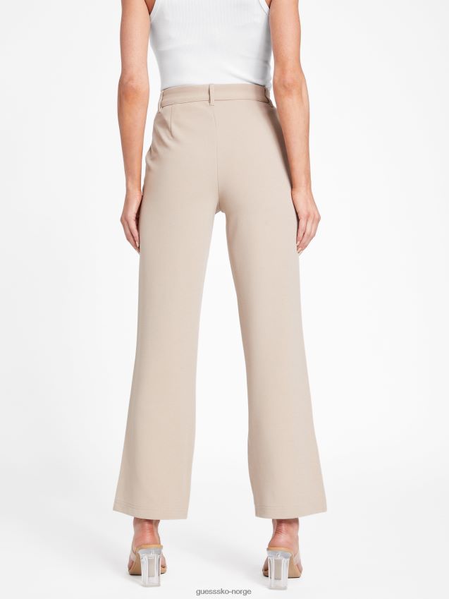 Guess pascual bukser fløyel taupe fløyel taupe kvinner F0LJ807427