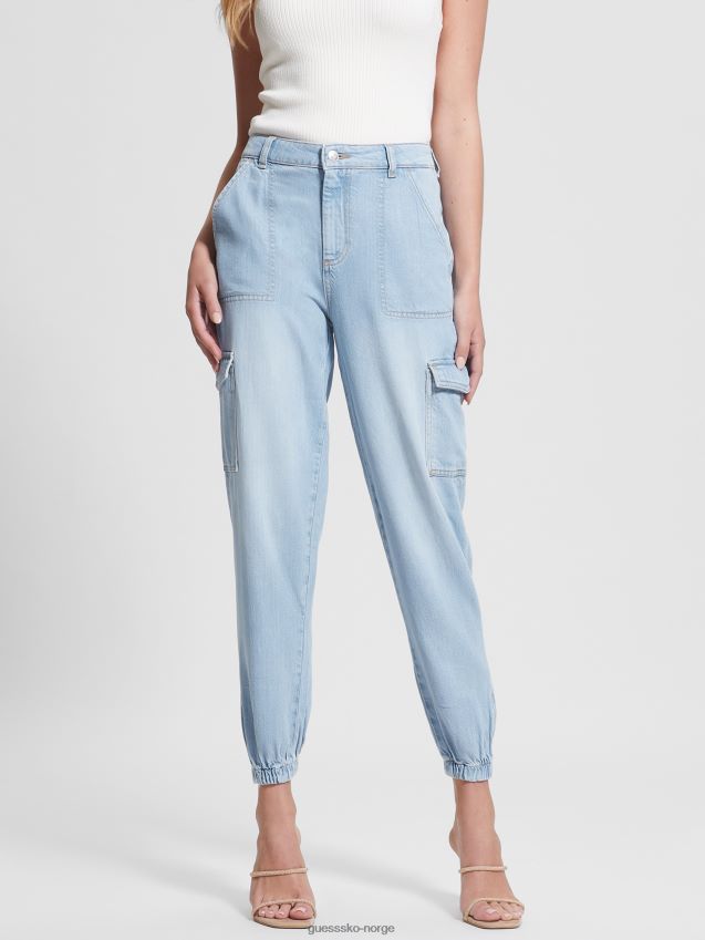 Guess tulum wash eco bowie cargo chinos tulum vask kvinner F0LJ809592