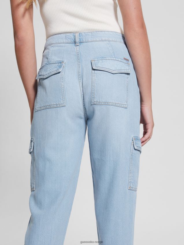 Guess tulum wash eco bowie cargo chinos tulum vask kvinner F0LJ809592