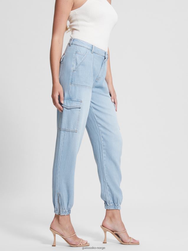Guess tulum wash eco bowie cargo chinos tulum vask kvinner F0LJ809592