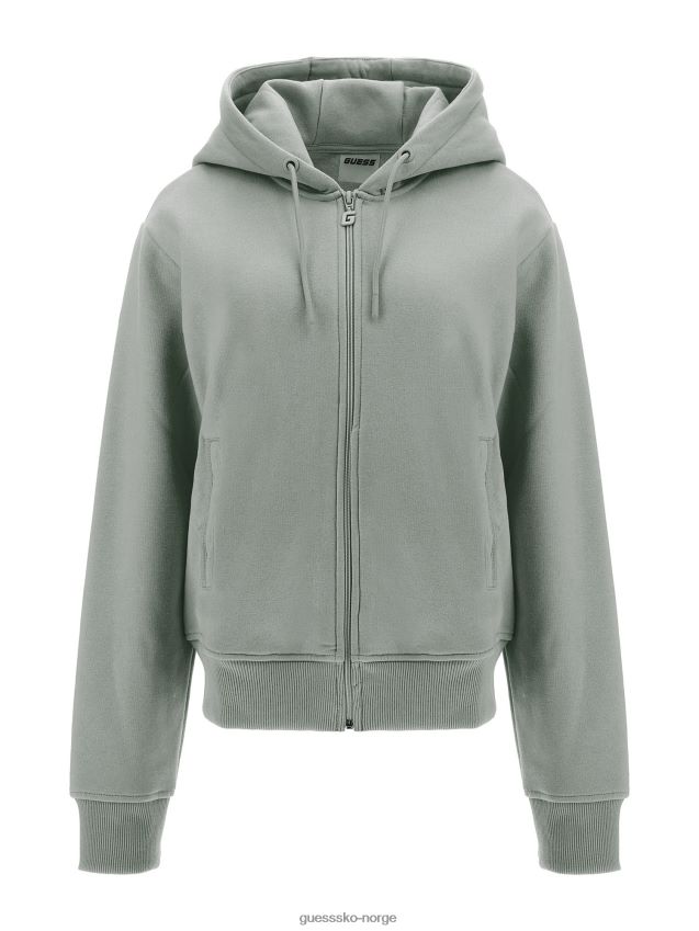 Guess bak logo sweatshirt grønn grønn kvinner F0LJ802911