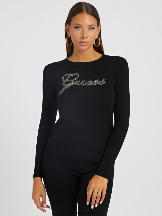 Guess genser med logo forankvinner F0LJ803201