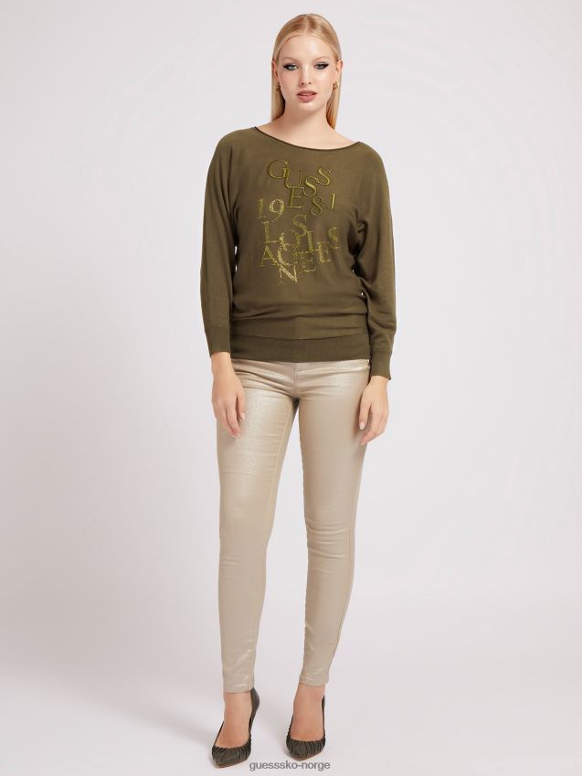 Guess grønn logogenser foran grønn kvinner F0LJ803129