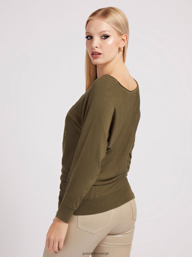 Guess grønn logogenser foran grønn kvinner F0LJ803129