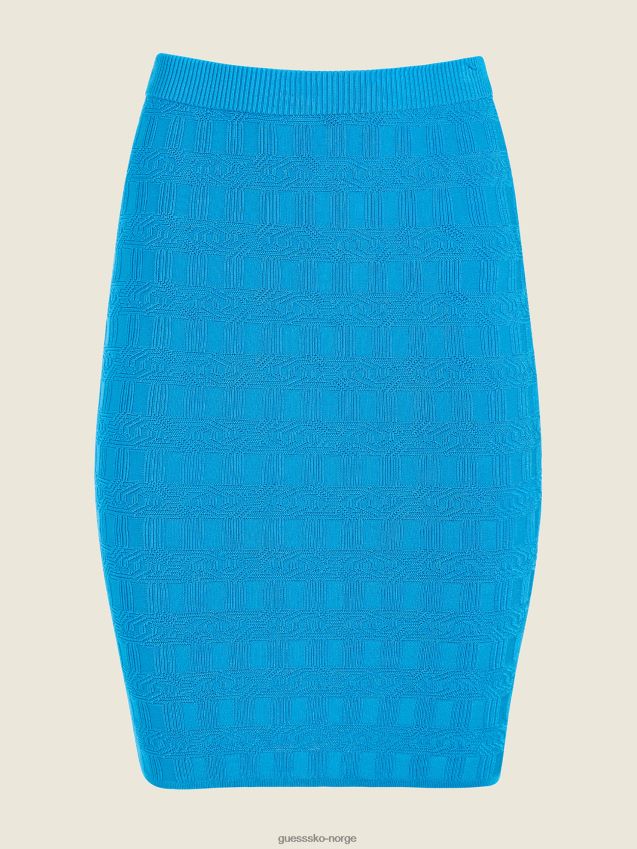 Guess grecian link genser cerulean blue cerulean blå kvinner F0LJ809849