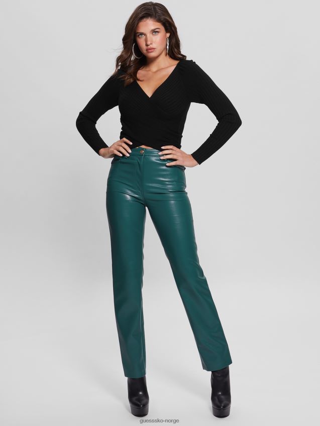 Guess jet black øko sabine genser topp kulsvart kvinner F0LJ809221