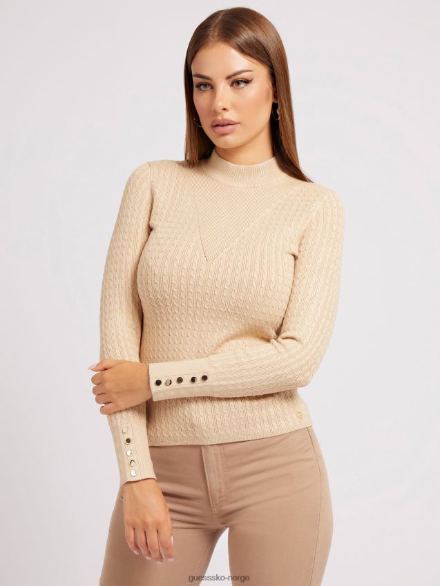 Guess kabelstrikket genserkvinner F0LJ803273