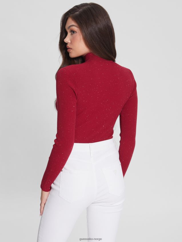 Guess lea cutout paljettgenser fruktjuice rosa multi fruktjuice rosa multi kvinner F0LJ809231