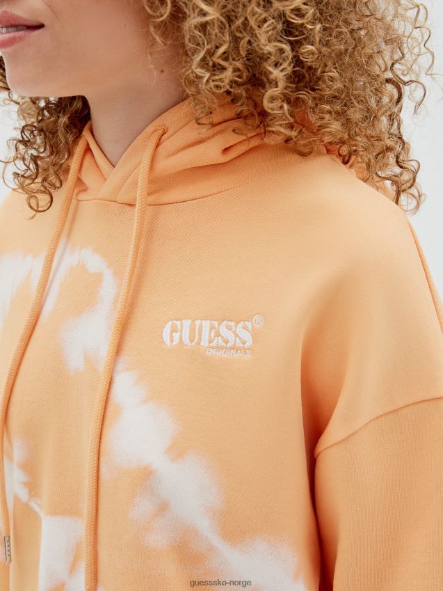 Guess oransje logo-genser over alt oransje kvinner F0LJ803167