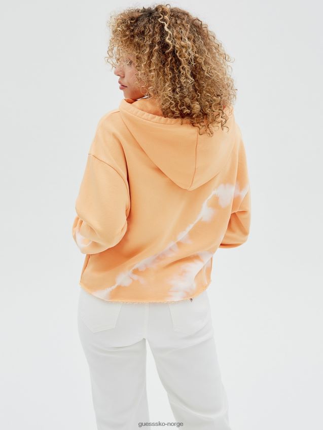 Guess oransje logo-genser over alt oransje kvinner F0LJ803167