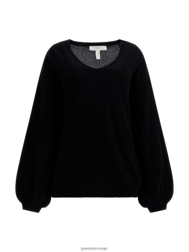 Guess puffermer kashmir genser sort multi svart multi kvinner F0LJ802813