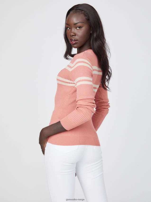 Guess venice logo genser rød glen rød glen kvinner F0LJ806912