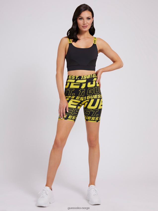 Guess butikk utseendet svart svart kvinner F0LJ804914