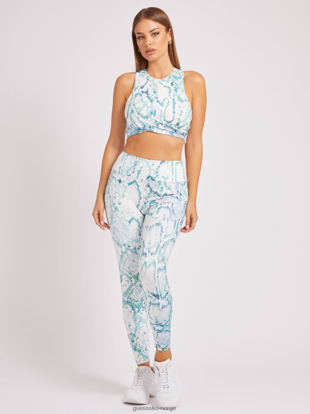 Guess handle flerfarget utseende flerfarget mønster kvinner F0LJ804922