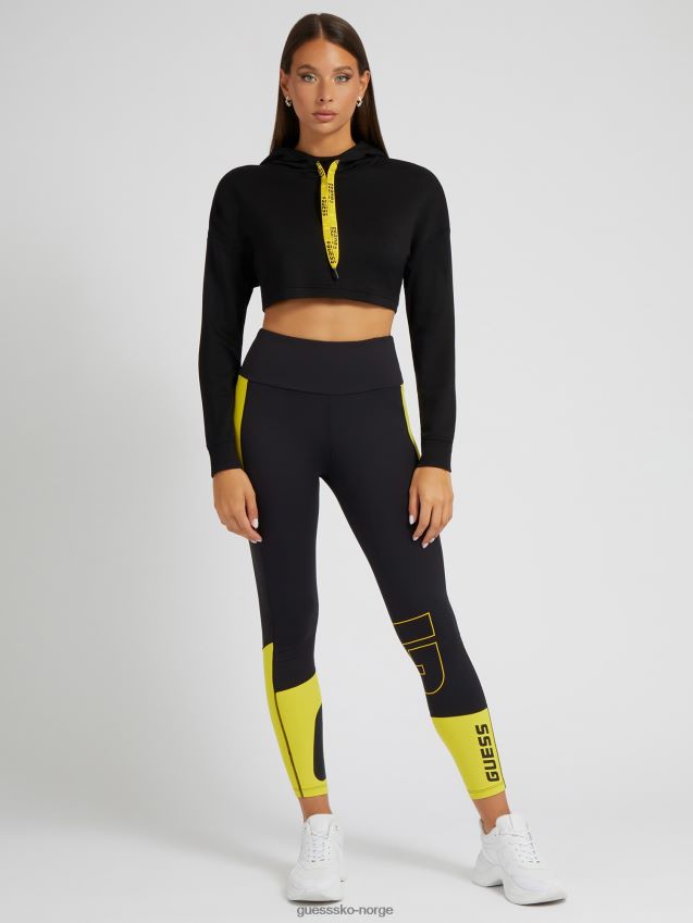 Guess svart butikk utseendet ny trend svart kvinner F0LJ804925