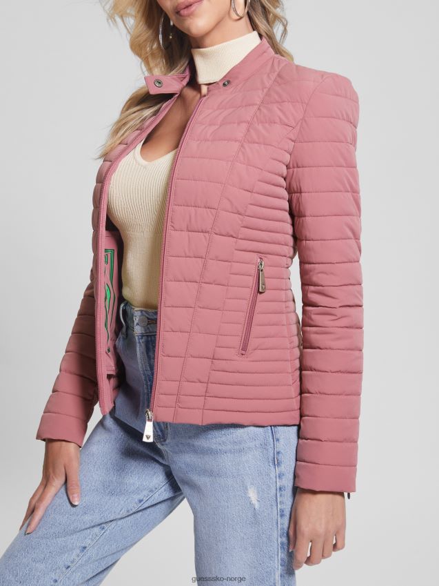 Guess antikk lilla øko vona pufferjakke antikk lilla kvinner F0LJ809473