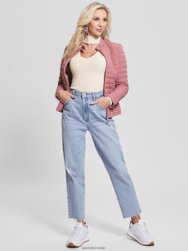 Guess antikk lilla øko vona pufferjakke antikk lilla kvinner F0LJ809473