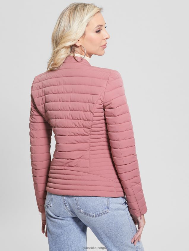 Guess antikk lilla øko vona pufferjakke antikk lilla kvinner F0LJ809473