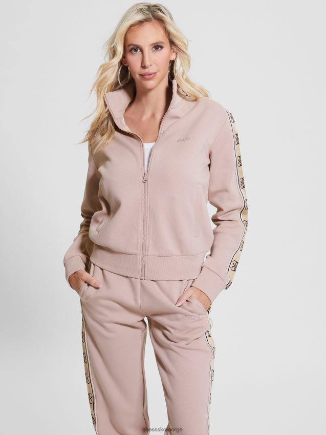 Guess drue juice øko britney logo tape jakke drue juice kvinner F0LJ809310