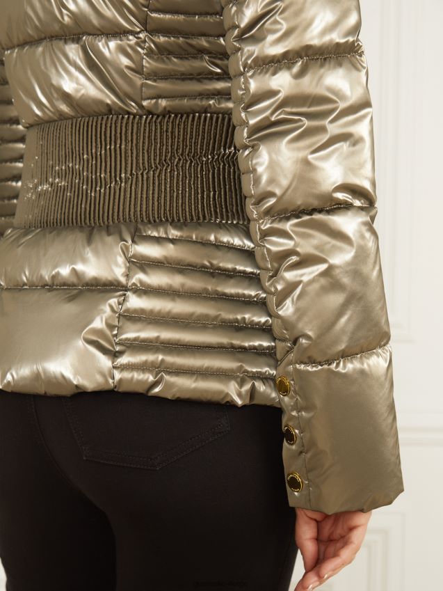 Guess naturlig siena multi annie pufferjakke naturlig siena multi kvinner F0LJ809800