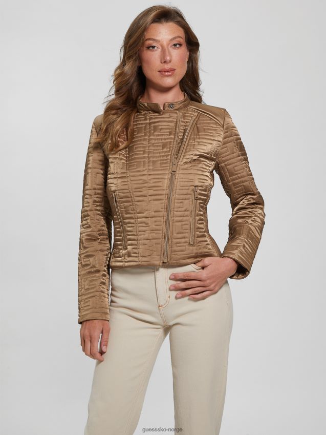 Guess våt sand multimarin vattert jakke våt sand multi kvinner F0LJ809682