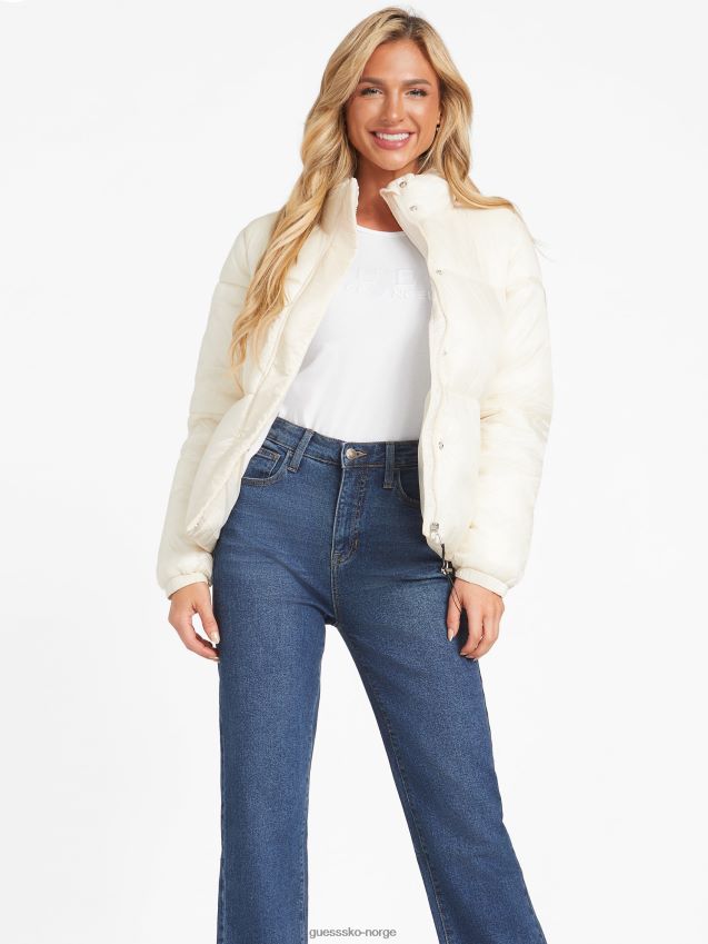 Guess vanilje blush øko leketøy pufferjakke vanilje blush kvinner F0LJ807057