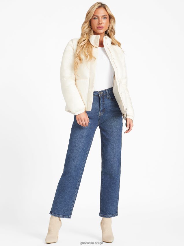 Guess vanilje blush øko leketøy pufferjakke vanilje blush kvinner F0LJ807057