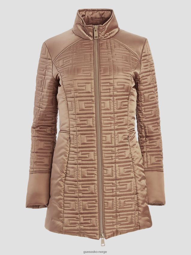 Guess wet sand multi marine langline vattert jakke våt sand multi kvinner F0LJ809695