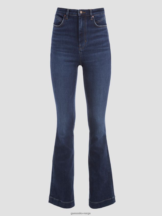 Guess action-øko-pop 70-talls jeans med utsving handlingen kvinner F0LJ809436