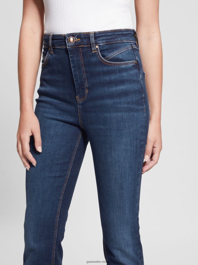 Guess action-øko-pop 70-talls jeans med utsving handlingen kvinner F0LJ809436