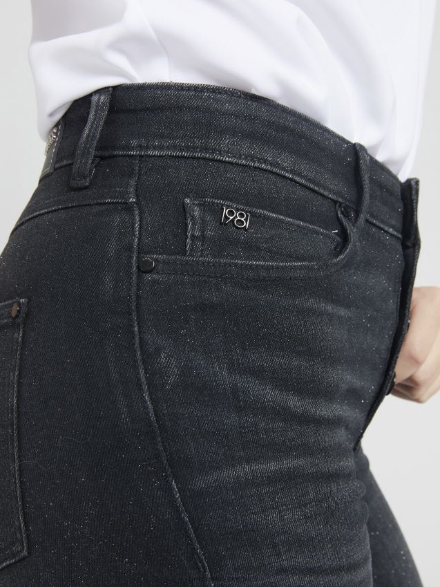 Guess grå push up denimbukse med skinny fit grå kvinner F0LJ806235