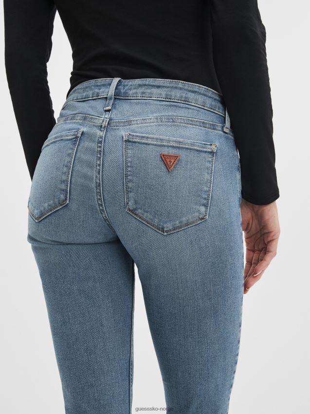 Guess lav stige kraft skinny afina blå afina blå kvinner F0LJ809336