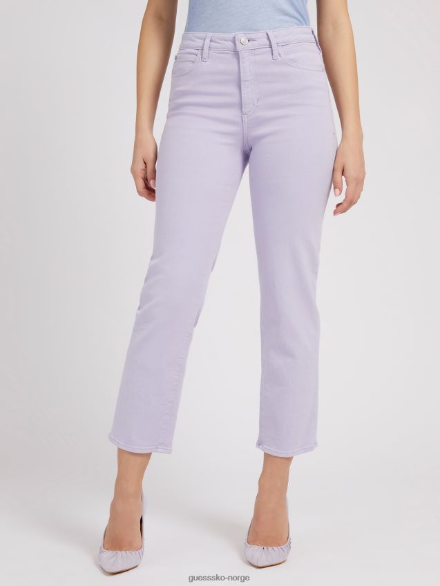 Guess lilla straight denimbukse syrin kvinner F0LJ803717