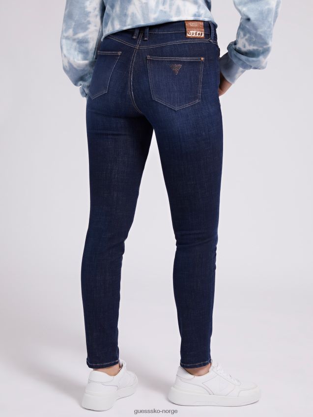 Guess skinny fit denim bukse blå motetrend blå kvinner F0LJ802814