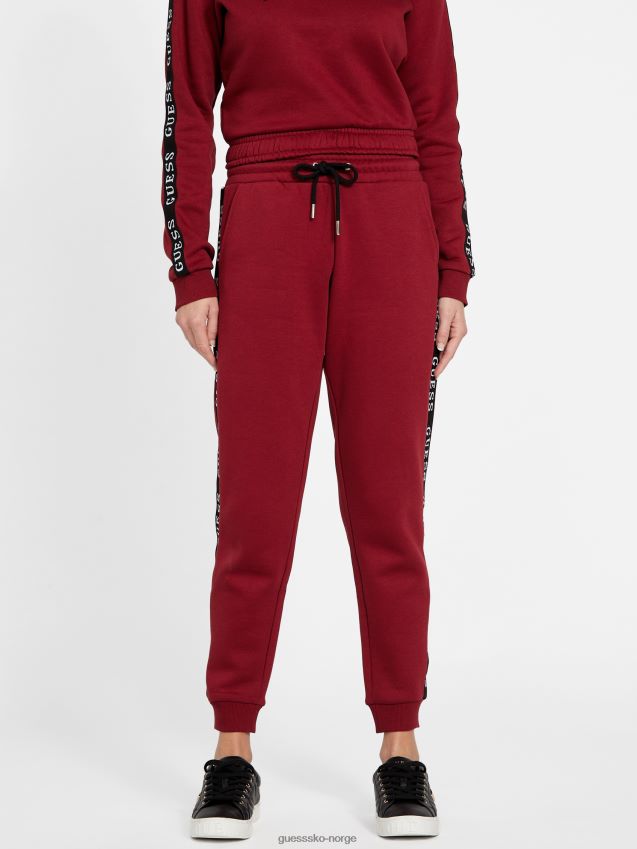 Guess dani joggers bete juice rød rødbetejuice kvinner F0LJ806890