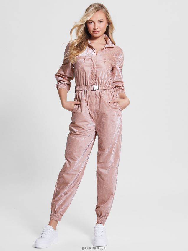 Guess christine jumpsuit vibras lilla vibras lilla kvinner F0LJ809678
