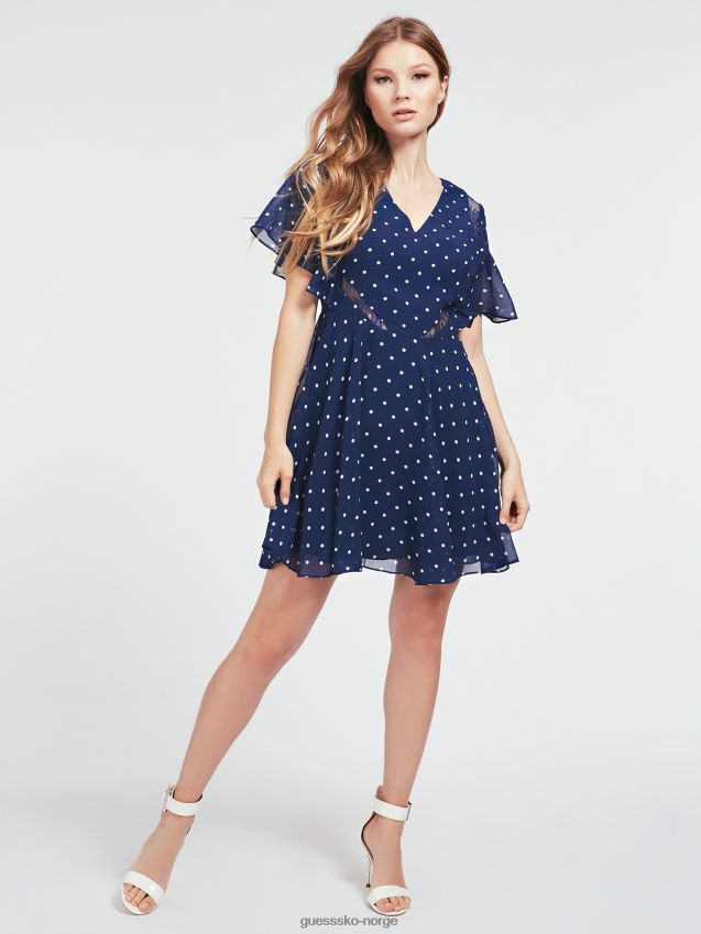 Guess a-line fit all over print kjole p76k p76k kvinner F0LJ806008