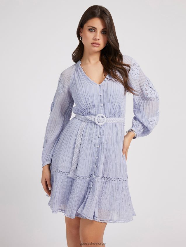 Guess brodert kjole syrin syrin kvinner F0LJ803387