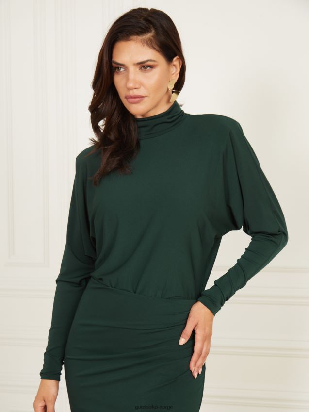 Guess chenille grønn bianca kjole chenille grønn kvinner F0LJ809596