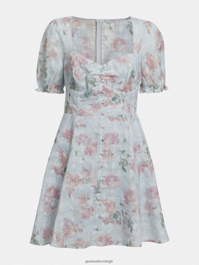 Guess floral print kjole floral fantasy blomsterfantasi kvinner F0LJ806198