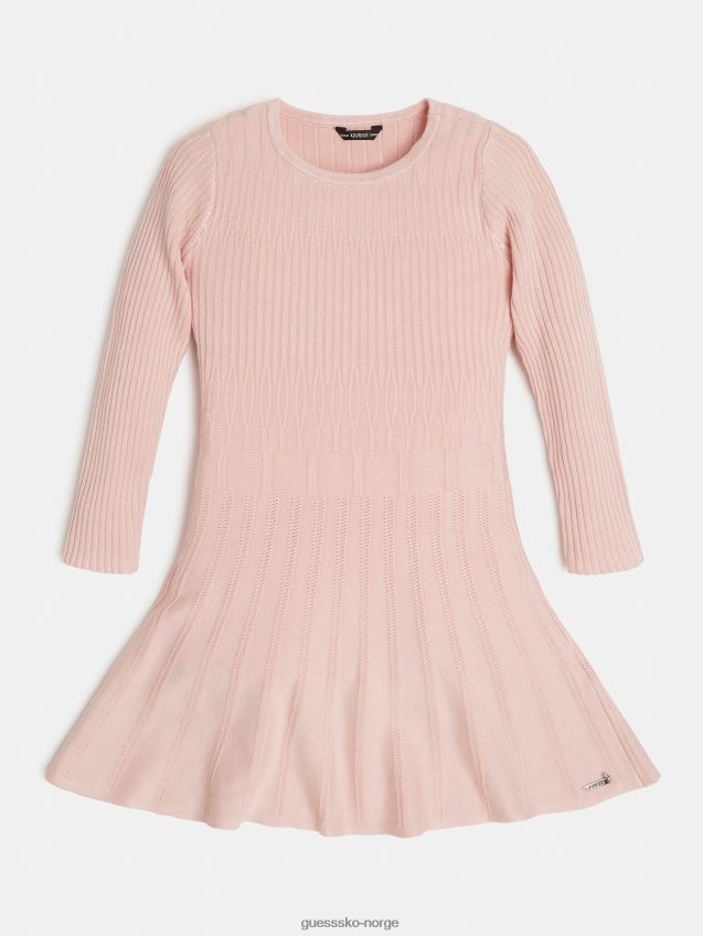 Guess genser kjole rosa rosa kvinner F0LJ802556
