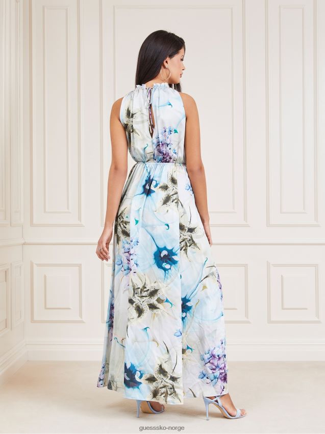 Guess marciano all over print kjole floral fantasy blomsterfantasi kvinner F0LJ803508