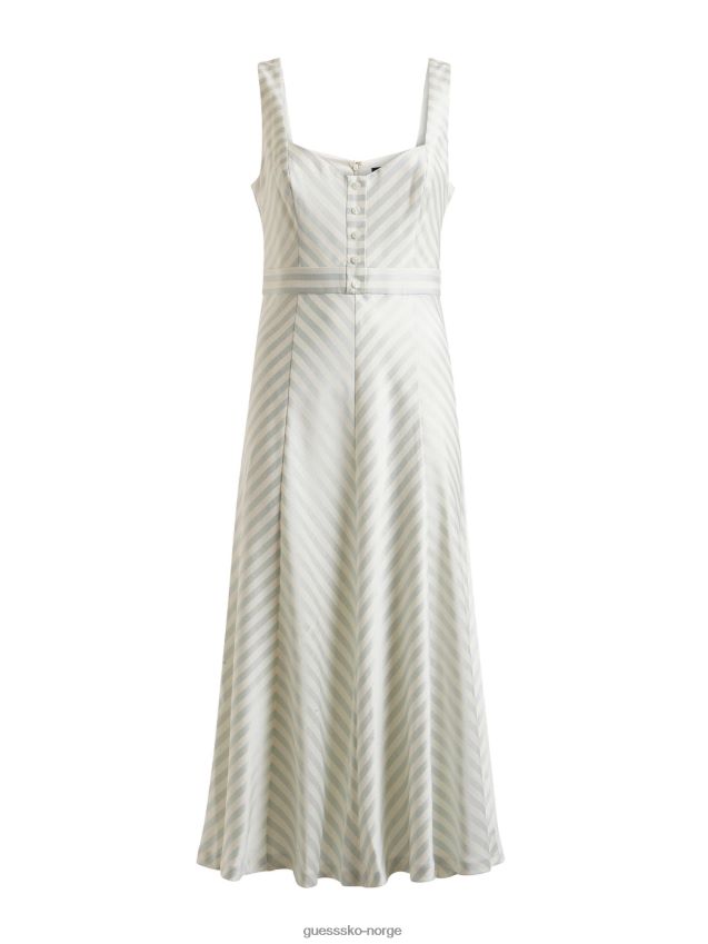 Guess marciano knapper foran kjole lyseblå lyse blå kvinner F0LJ803191