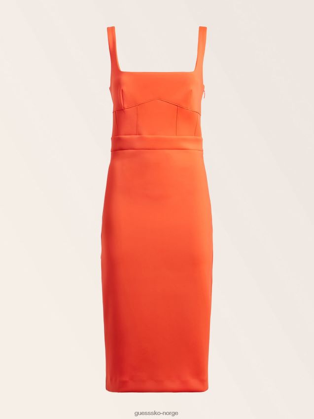 Guess marciano scuba kjole rød rød kvinner F0LJ806212