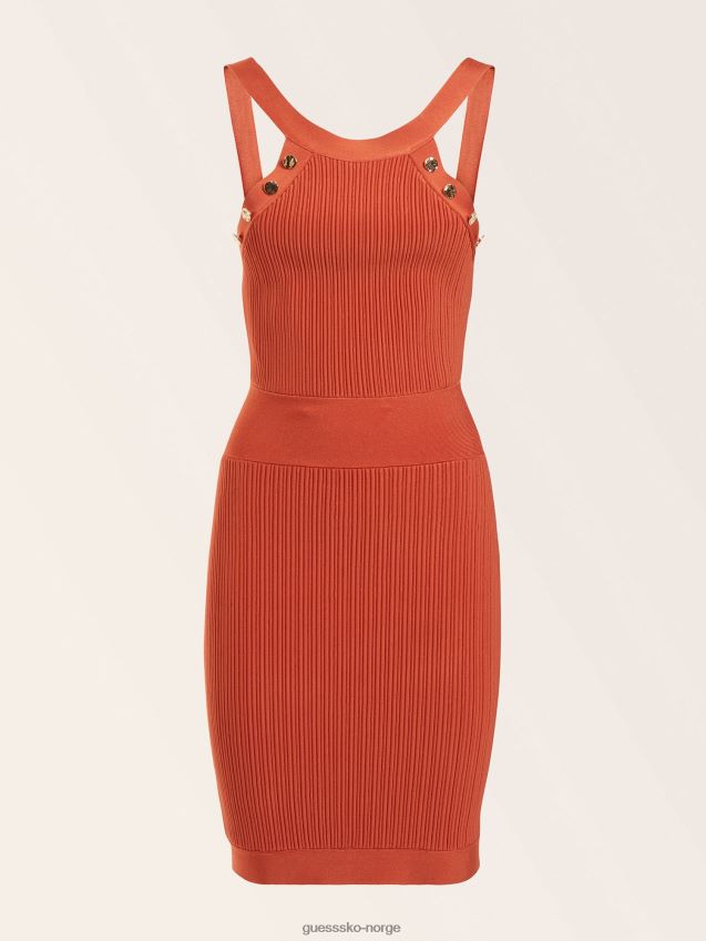 Guess rød marciano strikket kjole rød kvinner F0LJ806551