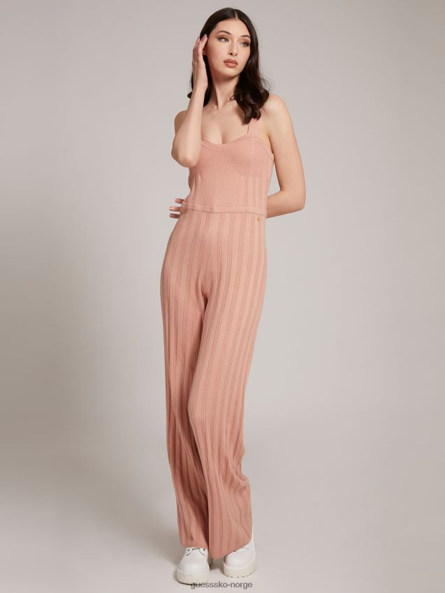 Guess rosa genser jumpsuit rosa kvinner F0LJ806010