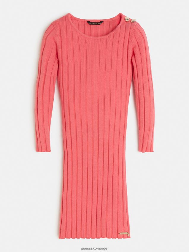 Guess rosa genserkjole rosa kvinner F0LJ801776
