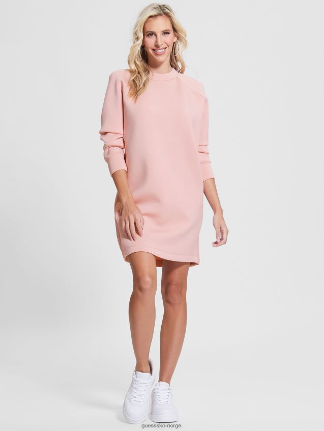 Guess vibras lilla øko allie kjole vibras lilla kvinner F0LJ809416